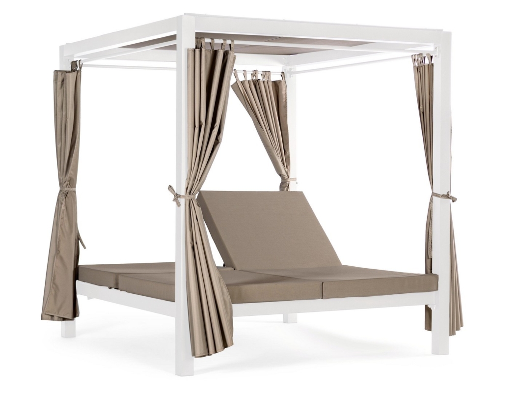 Daybed in alluminio bianco ks01 - dream