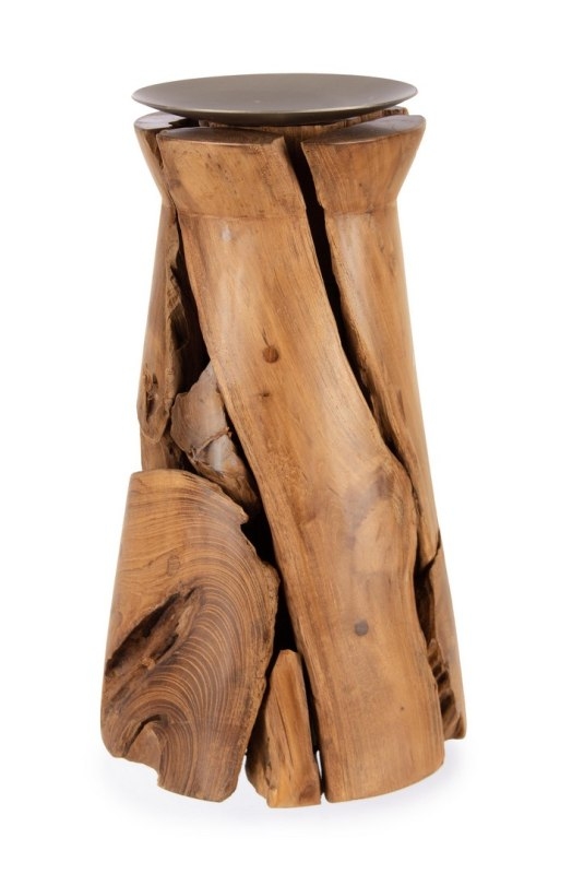 ARWOOD NAT CANDLE HOLDER 1P H37 - Ø21x37h | BIZZOTTO EN