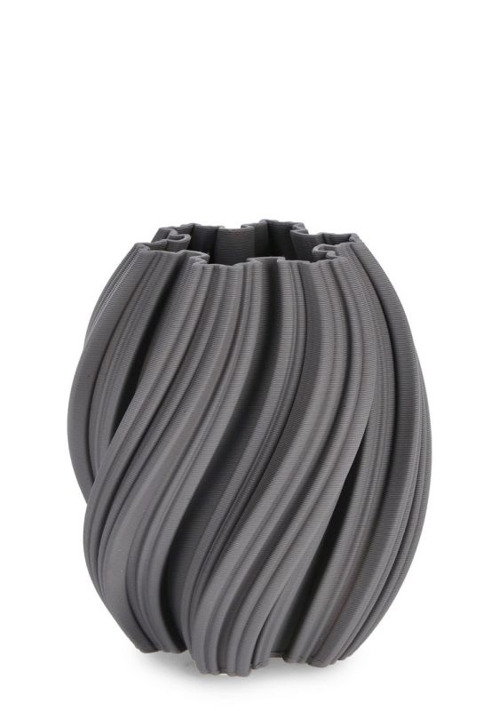 JOLEEN GREY VASE H21 - Ø19x21h | BIZZOTTO EN