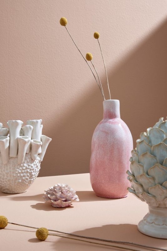 工芸品  Pampula vase 290mm Amazon.com: 4 Pcs Gold Geometric Vase for Centerpieces Metal