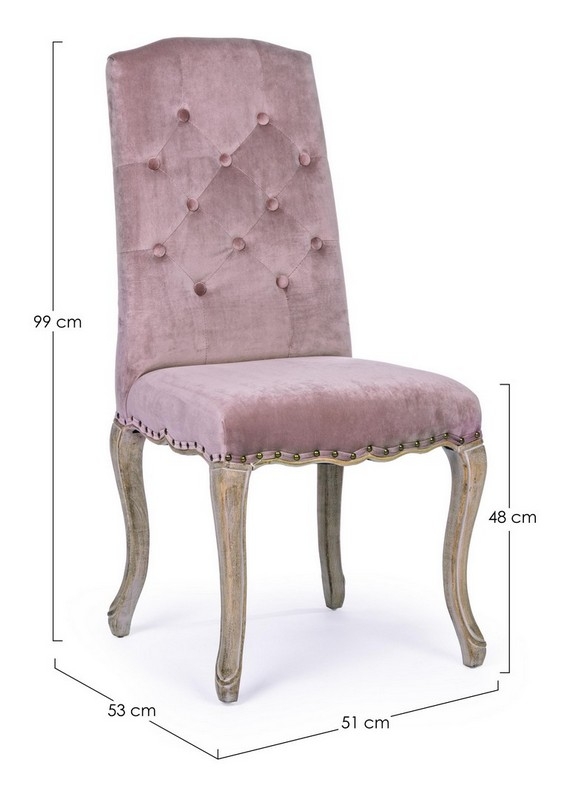 SILLA DIVA WOODROSE