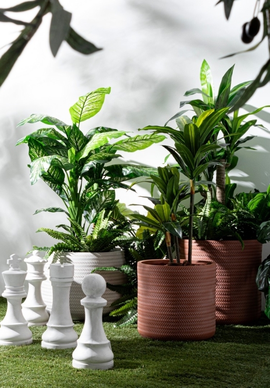CHESS KING-QUEEN WHITE DECORATION ASST2 - Ø16,5a - 38,5h