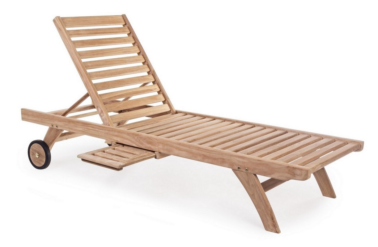 Lettino teak shop