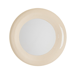 VELMA BEIGE MIRROR W-FRAME D60 - Ø60x7,5 | BIZZOTTO EN