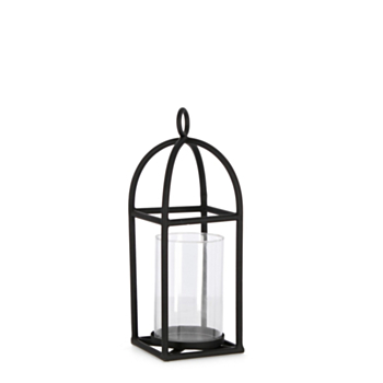 SIWAN BLACK TRANS LANTERN 1H H35,5