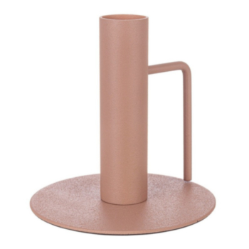 OLPE 1P 1H PINK CANDLE HOLDER H10