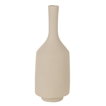 BOTTIGLIA DECORATIV KOTHON BEIGE L H36,5