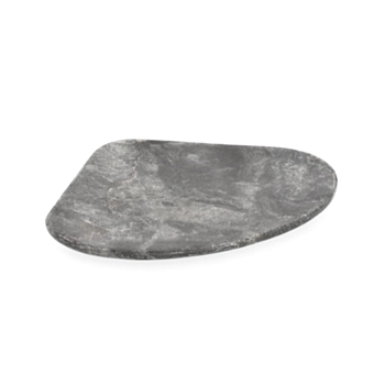VASSOIO DECORAT KANDY MARMO GRIGIO 30X26