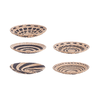 PLATEAU ISLAS ROND NOIR ASST5 D40