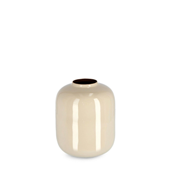 VASE VELMA RO BEIGE H19