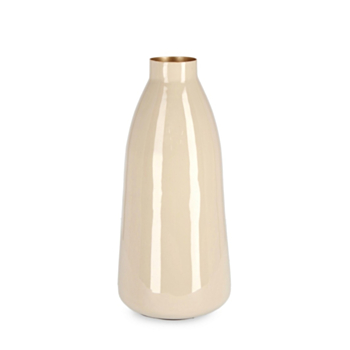 VELMA BEIGE DECORATIVE BOTTLE H32,5