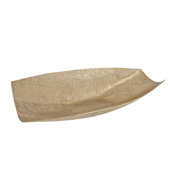 VASSOIO DECORATIVO CLAMP ORO 44,5X24