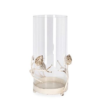 DEMETRA WH CANDLE HOLDER 1P H26