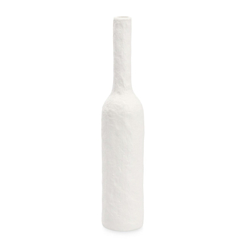 BOUTEILLE DECOR.HISAR RO BLANC H35