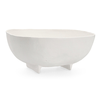 BOL DECORATIVA HISAR BLANCO 26,5X27