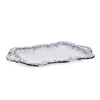 TABLETT DEKO HIKARI ANTIQUE WHITE26,5X18