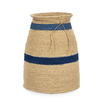 P.VASE DECOR NINH NAT BLEU H25