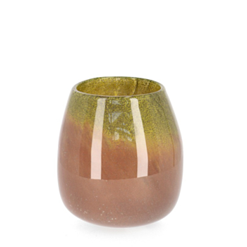 VASO VENUS BOMB VT VERDE ARANCIO H18,6