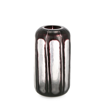 VASE KIRINDA RU GL TRANSP SCHWARZ H32