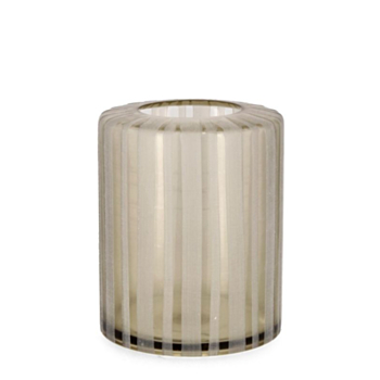 VASE ARUNI VERRE BEIGE H27