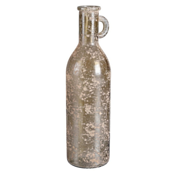 POT ARLEEN BORDOLESE VERRE VIEUX ROSE H5