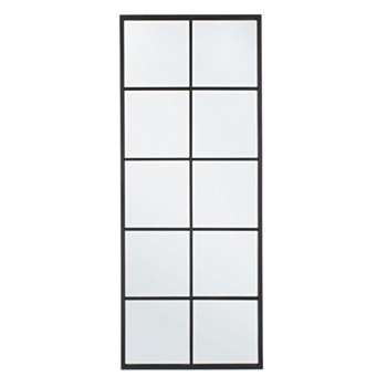 MIROIR AC-C WINDOW NUCLEOS NOIR 125X50
