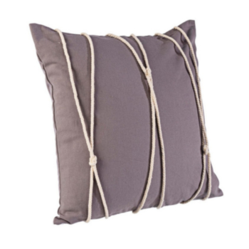 KISSEN ROPE TAUPE 45X45