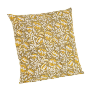 KISSEN REIMS GRÜN M-BLUME 45X45