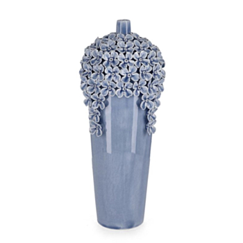 VASE DÉCORATIF TREASURE BLEU CL.H40