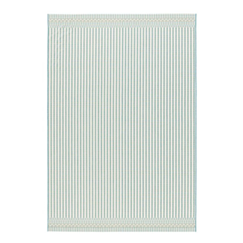 TEPPICH THIERRY BLAU WEIß 160X230