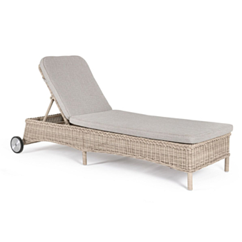 JUPITER NEW SUNBED W-CUSH W-WHEELS