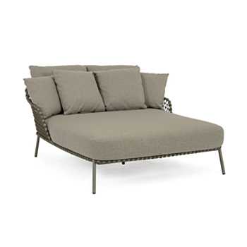 IVISSA GREEN DAYBED 2SEATS W-CUSH