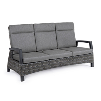 DIVANO RECLINABILE IN ALLUMINIO ANTRACITE JX55 - BRITTON