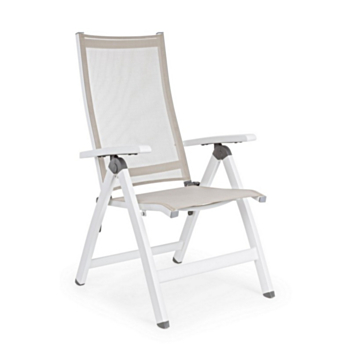 FAUTEUIL INCLINABLE CRUISE BLANC GK50