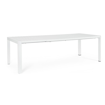 TAVOLO AL.KIPLIN 180-240X100 BIANCO CX21