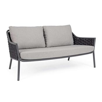 EVERLY CHARC QS22/GRAPHITE SOFA 2S W-CUS