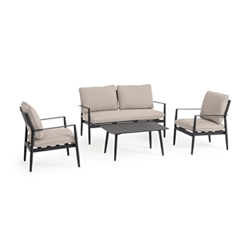 SET4 SALOTTO C-C NEBULA ANTRACITE YK13