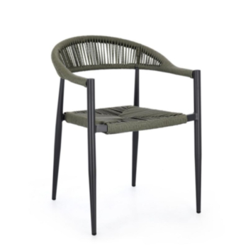 SEDIA C-BR JANDIA ANTRACITE/VERDE