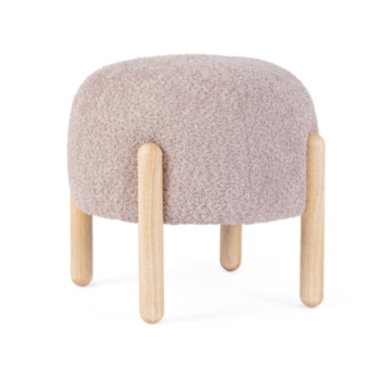 DAYLA ANTIQUE ROSE STOOL