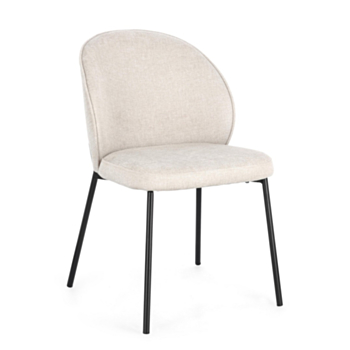 WENDY BLACK/BEIGE CHAIR