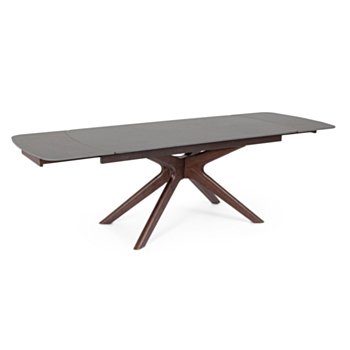TAVOLO AL.MARITTA 170/250X90 NOCE/GRIGIO