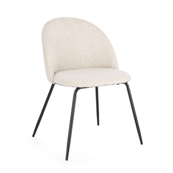 TANYA BLACK/IVORY CHAIR