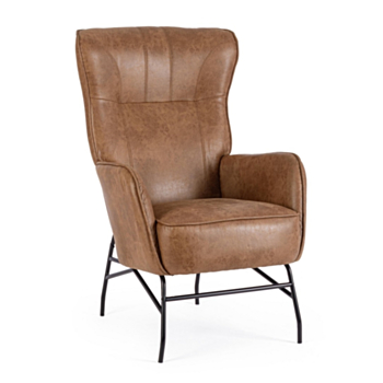 FAUTEUIL NASIRA MARRON