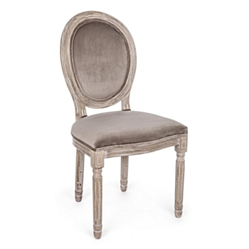 MATHILDE TAUPE CHAIR