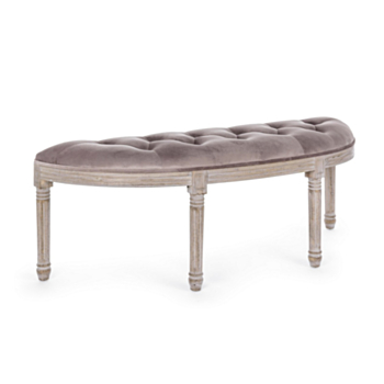TILDE TAUPE BENCH