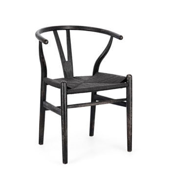 ARTEMIA NATURAL/BLACK CHAIR