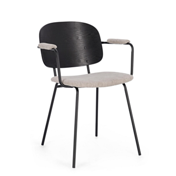 STUHL M-ARML SIENNA NAT