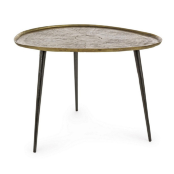 TAVOLINO IN ALLUMINIO 64X72 - KARIMA