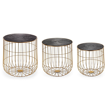 SET3 MARIAM STORAGE COFFEE TABLE