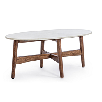 ALBANY OVAL COFFEE TABLE 105X55